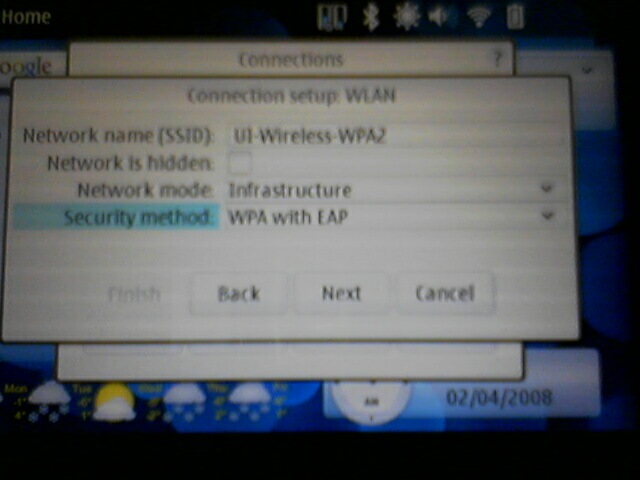 n810 screenshot